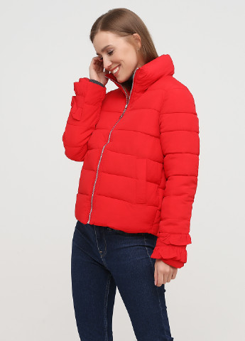 Красная демисезонная куртка Manisan