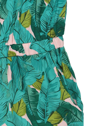 Комбинезон Twintip комбинезон-шорты рисунок зелёный кэжуал вискоза