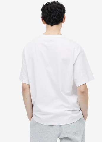 Белая футболка H&M