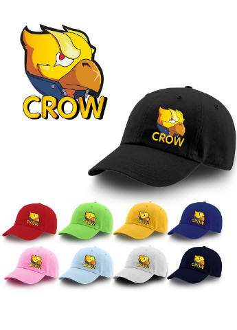 Кепка Ворон Фенікс Бравл Старс (Crow Phoenix Brawl Stars) (9273-1028) MobiPrint (216961153)
