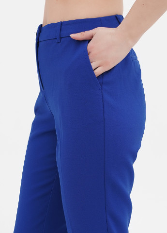 Светло-синие кэжуал демисезонные зауженные брюки Rick Cardona
