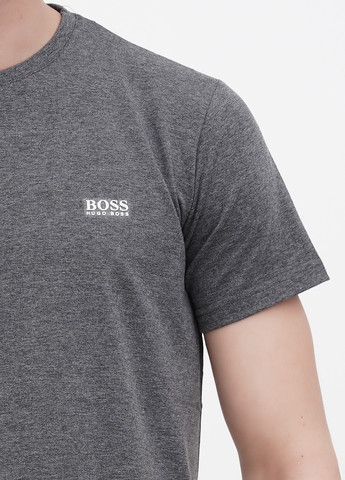 Серая футболка Hugo Boss
