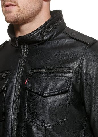 Чорна демісезонна куртка Levi's