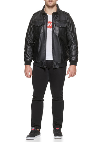 Чорна демісезонна куртка Levi's