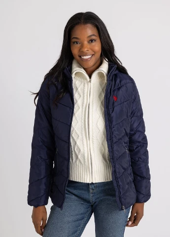 Синя зимня куртка U.S. Polo Assn.