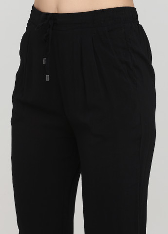 Черные кэжуал летние зауженные брюки Esmara