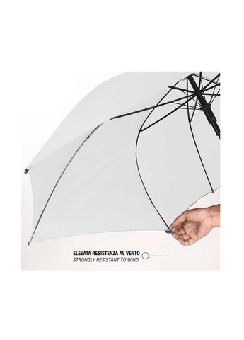 Белый зонт Perletti большой система антиветер (363640831)