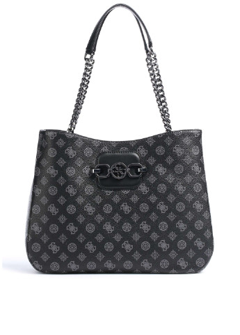 Сумка Guess hensely logo girlfriend tote (251444240)