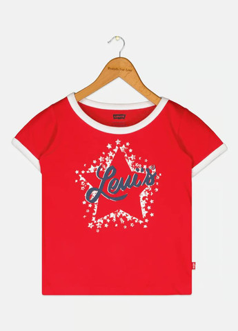 Червона літня футболка Levi's