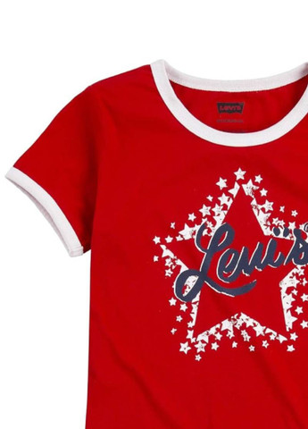 Червона літня футболка Levi's