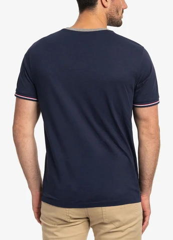 Темно-синя футболка U.S. Polo Assn.