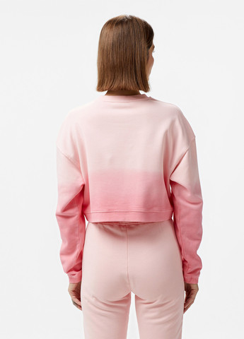 Розовый свитшот Les Benjamins градиент вышивка (329059774)