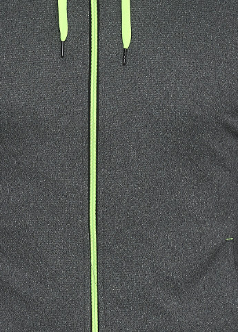 Жилет H&M с коротким рукавом меланж серо-зелёный спортивный