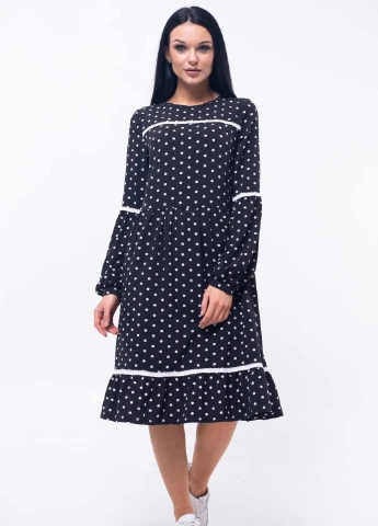 Чорна кежуал футболка рі марі шеріл пл 10.2-82 / 18 чорний Ри Мари однотонна