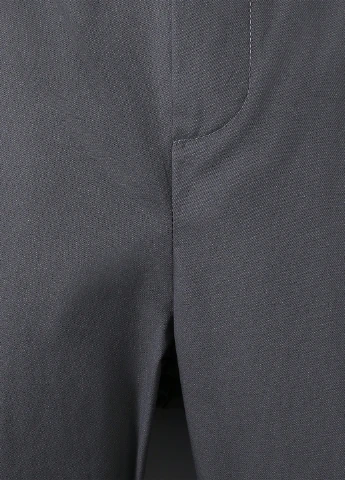 Серые кэжуал демисезонные брюки классические SHEIN