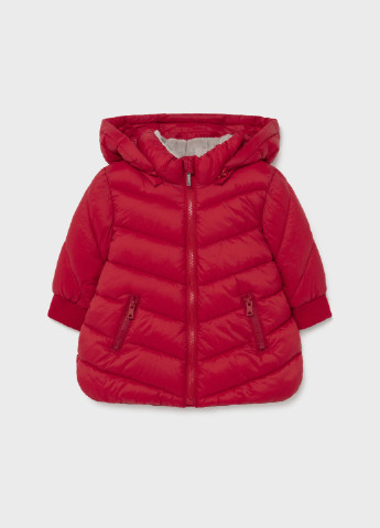 Красный демисезонный Демисезонная куртка для девочки Mayoral