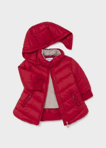 Красный демисезонный Демисезонная куртка для девочки Mayoral