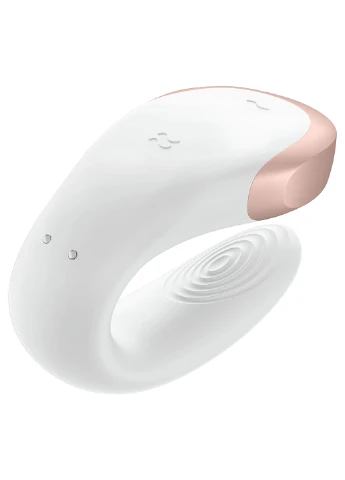 Смарт-вібратор для пар Double Love (White) Satisfyer (254151679)