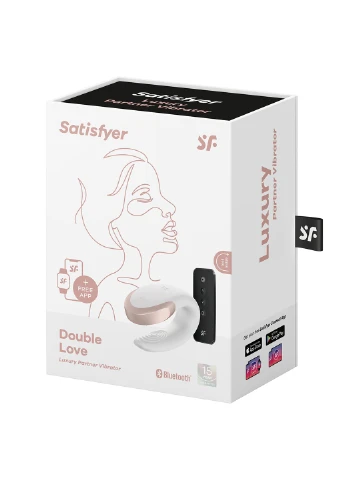 Смарт-вібратор для пар Double Love (White) Satisfyer (254151679)