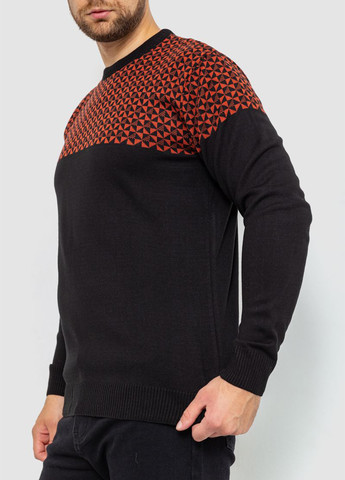 Черный демисезонный свитер джемпер Ager