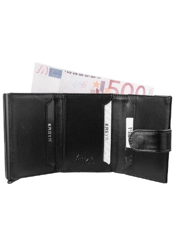 Чоловічий шкіряна візитниця (SHI059-1) 7,5х9х2,5 см Canpellini (253174214)