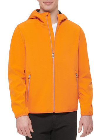 Оранжевая демисезонная куртка Guess