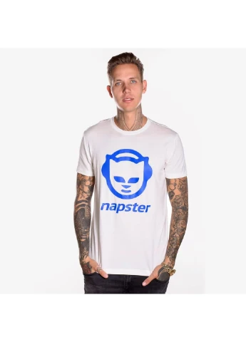 Белая футболка napster 924 белый Power