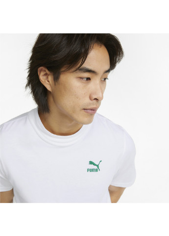 Белая футболка tennis club graphic men's tee Puma