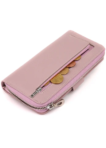 Жіночий шкіряний гаманець 19х9,5х2,5 см st leather (252131247)