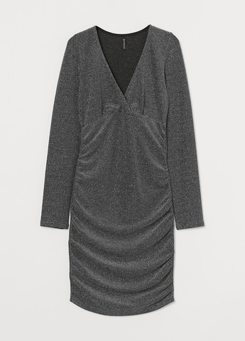 Чорна кежуал плаття футляр H&M меланжева