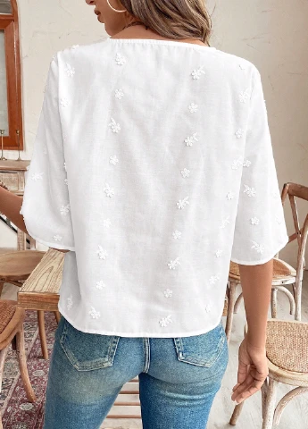 Белая блуза SHEIN