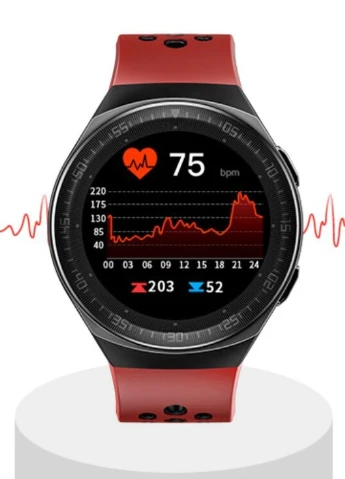 Умные Умные часы Smart MT-3 Music Red кварцевые спортивные, умные UWatch (225878342)