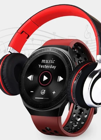 Умные Умные часы Smart MT-3 Music Red кварцевые спортивные, умные UWatch (225878342)