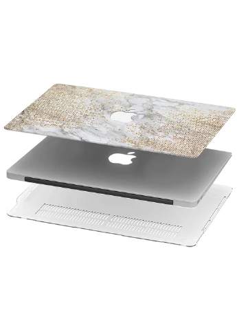 Чохол пластиковий для Apple MacBook Air 13 A1932 / A2179 / A2337 Золоті точки (Golden Dots) (9656-1889) MobiPrint (218539471)