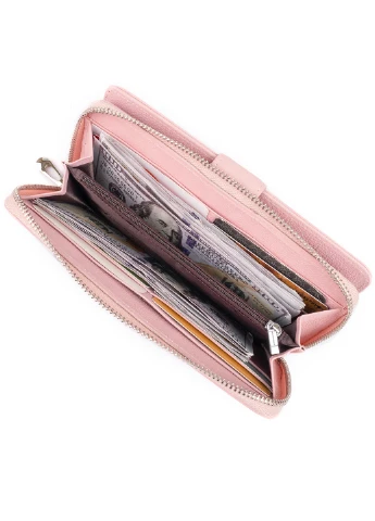 Жіночий шкіряний гаманець 19х9,5х2,5 см st leather (229459968)