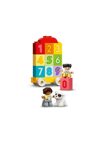 Конструктор (10954) Lego Duplo Поезд с цифрами учимся считать 23 детали (249599603)