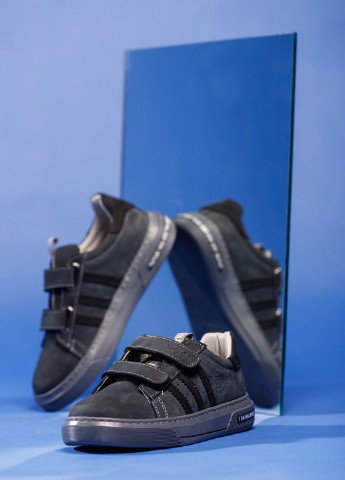 Темно-серые демисезонные кроссовки из нубука для мальчика Tutubi