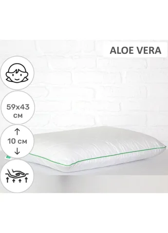 Подушка ортопедическая №6082 Steep Line Aloe Vera WoMen 59х43х10 (2200003262360) Mirson (254072389)