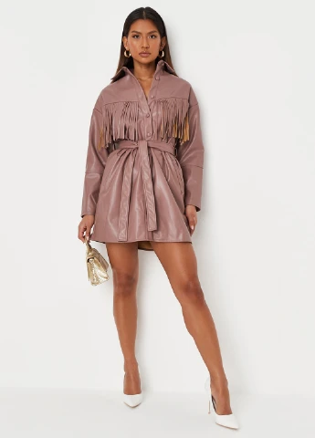 Коричнева кежуал плаття, сукня Missguided однотонна