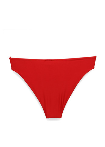 Красные купальные трусики-плавки однотонные PrettyLittleThing
