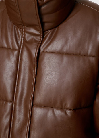 Коричнева демісезонна куртка Calvin Klein