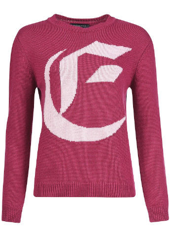 Розовый зимний свитер Mangano