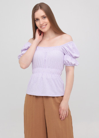 Сиреневая летняя блуза H&M