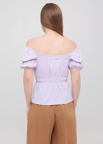 Сиреневая летняя блуза H&M