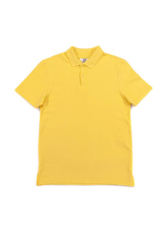 Желтая футболка-поло для мужчин Anvil однотонная