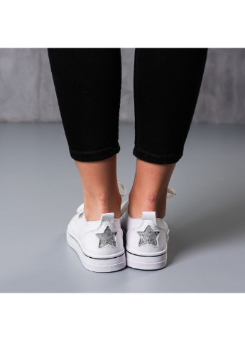 Білі кеди жіночі rufus 3795 40 25 см білий Fashion