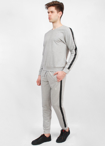 Світло-сірий демісезонний костюм (свитшот, брюки) брючний SAB