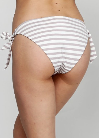 Белые купальные трусики в полоску H&M