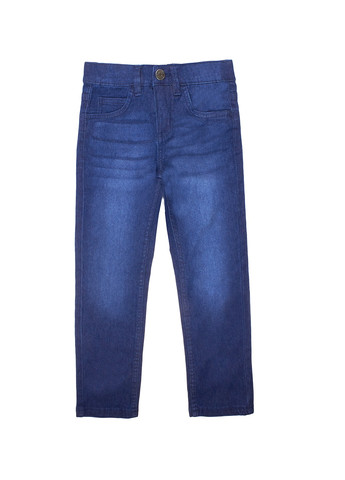 Темно-синие демисезонные прямые джинсы Kuniboo