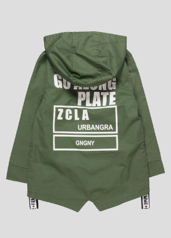 Темно-зеленая демисезонная куртка ZCLA baby